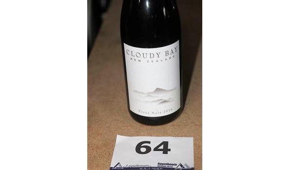 3 flessen à 75cl rode wijn CLOUDY BAY, Pinot Noir, 2016, Nieuw Zeeland